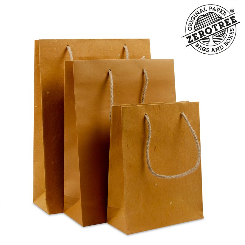 Luxury ZEROTREE® bags - Recycled cotton with jute fibers